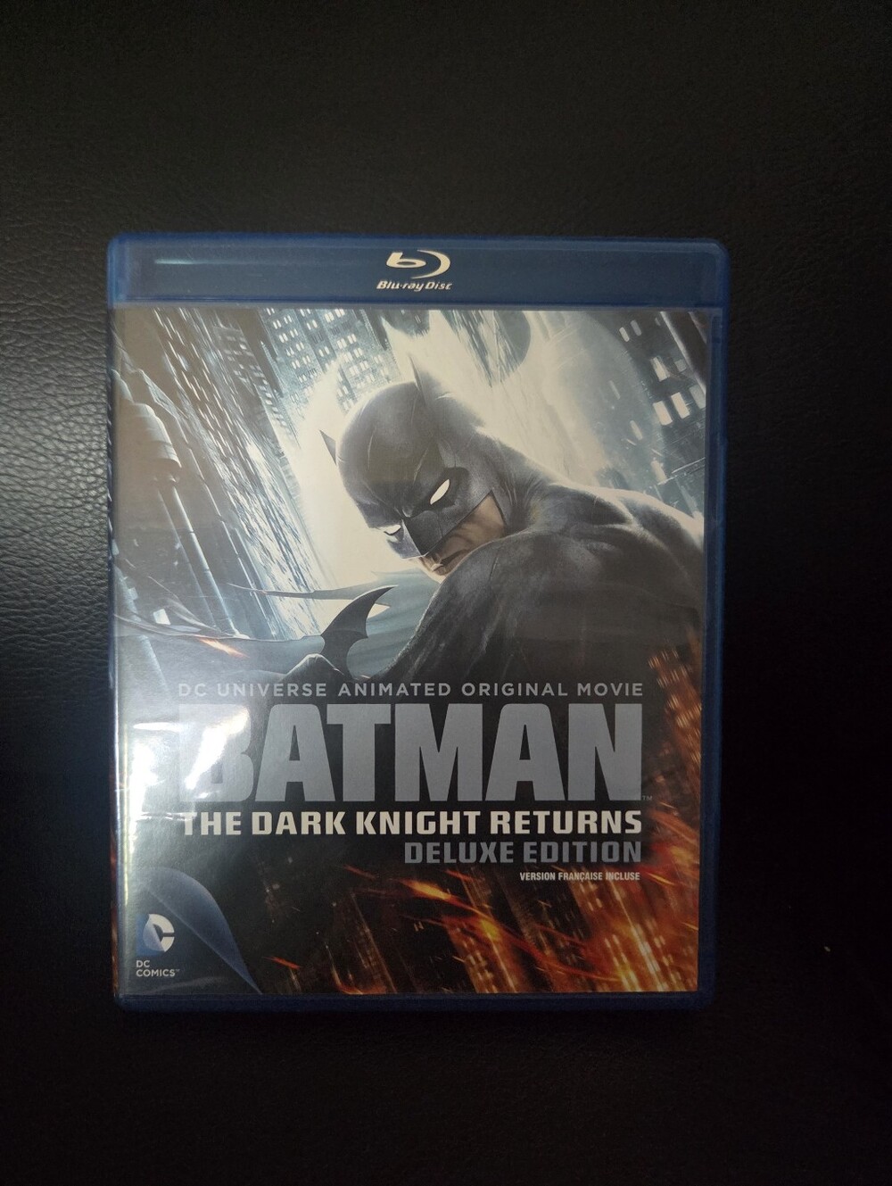 DC Batman: The Dark Knight Returns Deluxe Edition Animated Movie Blu Ray